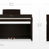 KAWAI CN 201 R Gül Ağacı Dijital Duvar Piyanosu (Tabure & Kulaklık Hediyeli)