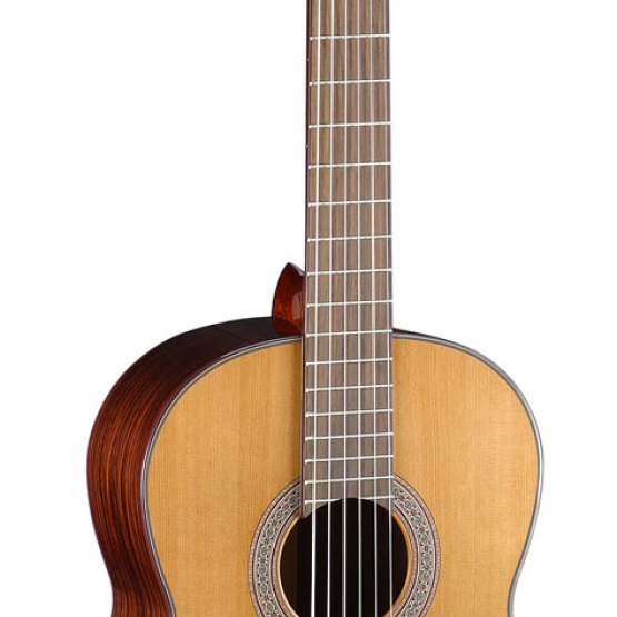 CORT AC 15 NAT Klasik Gitar Arka Yan Gül Masif Spruce Kapak(M105 Rosette)