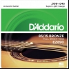 DADDARIO EZ 890 Akustik Tel Set Super Light(.009) Daddario EZ890 Akustik Gitar Teli 009