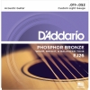 DADDARIO EJ26 Akustik Tel Set Akustik Custom Light Phos.brz.(.011)