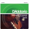 DADDARIO UKULELE TEL SETİ, SOPRANO, TITANIUM, WARM BRIGHT TO, EJ87S