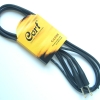 CORT Ca 508 GİTAR KABLO GÜRÜLTÜSÜZ (NOISLESS) CABLE 3M SİYAH