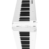 KÖHNER FX-220 BK Katlanabilir, Taşınabilir, Şarjlı Dijital Piyano (Dinamik Klavyeli, Tuş Hassasiyetli 88 Tuş) beyaz renk
