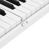 KÖHNER FX-220 BK Katlanabilir, Taşınabilir, Şarjlı Dijital Piyano (Dinamik Klavyeli, Tuş Hassasiyetli 88 Tuş) beyaz renk