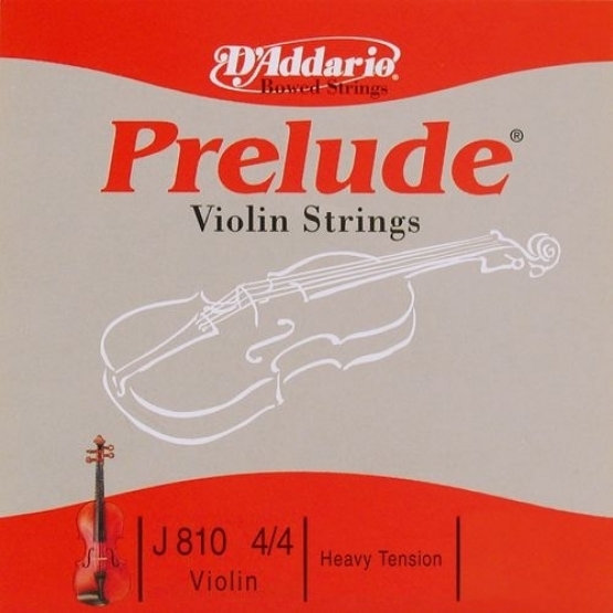 DADDARIO J810 H KEMAN TEL SETİ, PRELUDE, SCALE 4/4, HEAVY TENSION,