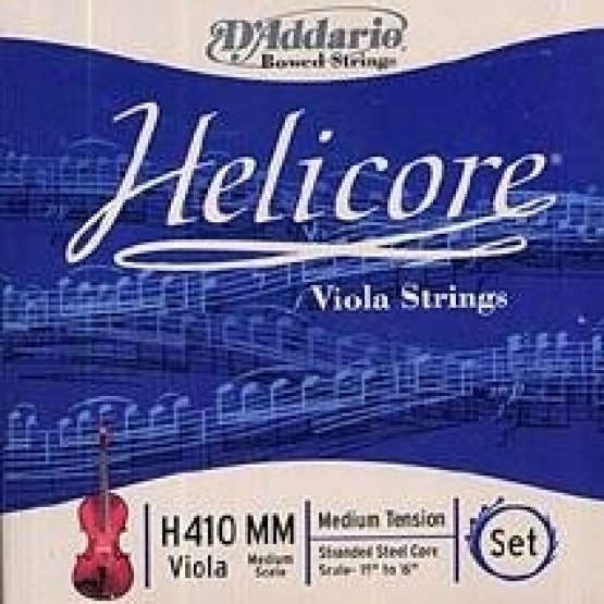 DADDARIO VIOLA TEL SETİ, HELICORE, MEDIUM SCALE, MEDIUM TEN