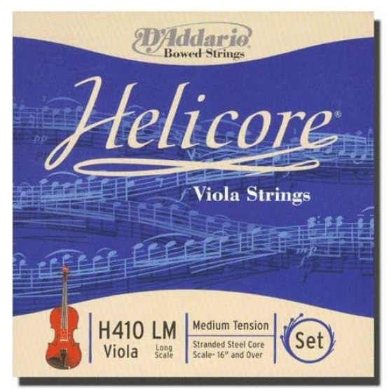 DADDARIO VIOLA TEL SETİ, HELICORE, LONG SCALE, MEDIUM TENSI