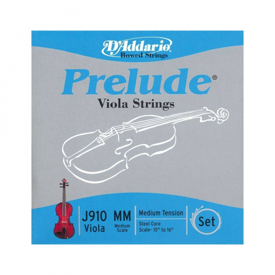 DADDARIO VIOLA TEL SETİ, PRELUDE, MEDIUM SCALE (15-16), M