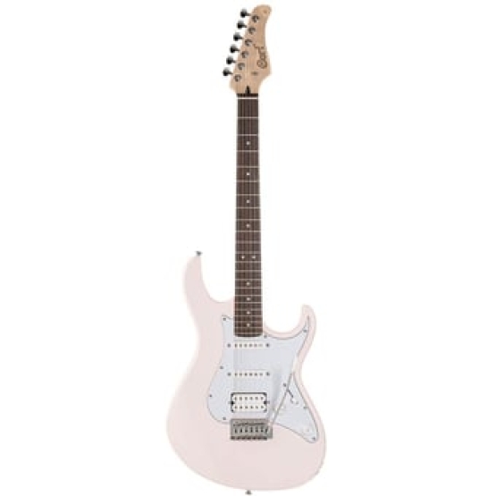 ELEKTRO GİTAR, PASTEL PEMBE, POWER SOUND (H-S-S)