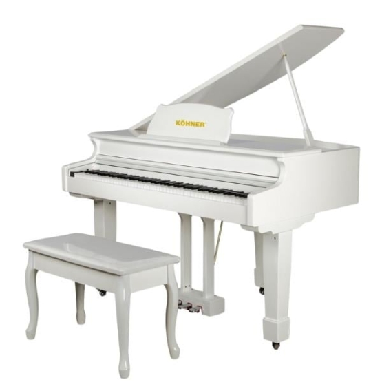 KÖHNER GP-100 WH Dijital Kuyruklu Piyano